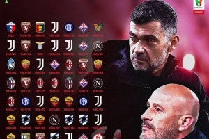 皇冠体育-意甲官方社媒晒历届意大利杯冠军,预热决赛米兰vs博洛尼亚