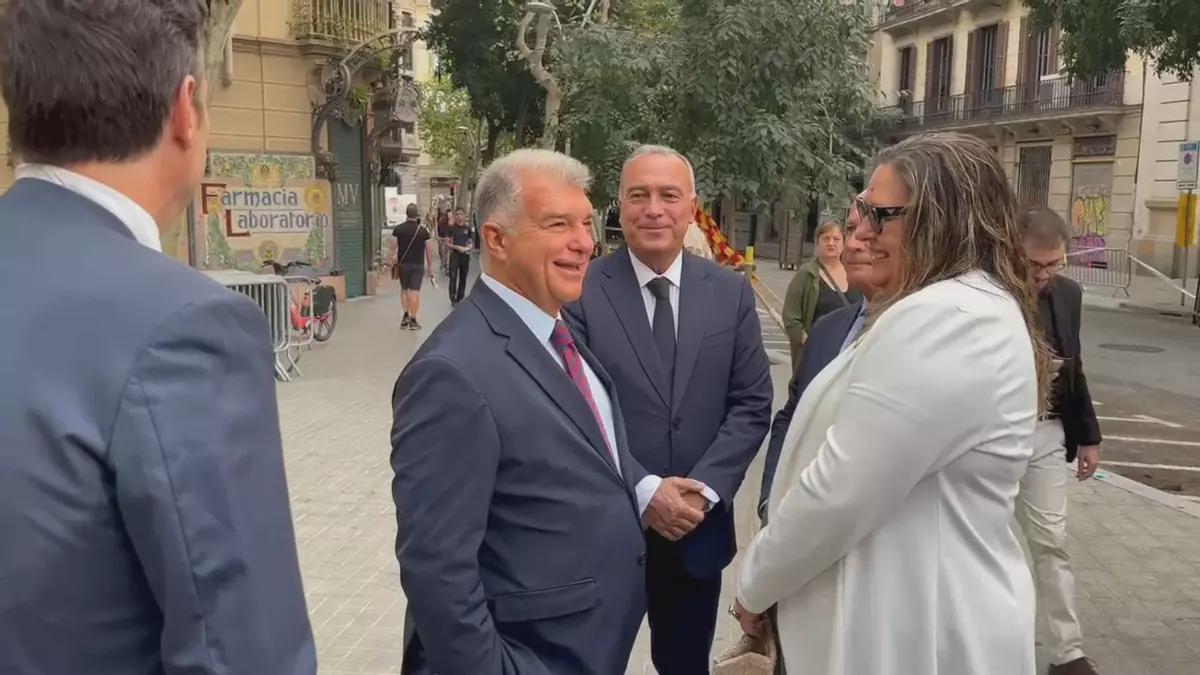 皇冠体育官网-被问及回归诺坎普问题，拉波尔塔：我们会尽快回归